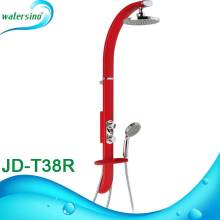 New arrival shower set smart panel Al alloy shower panel bathroom shower set with ABS hand shower and shower head