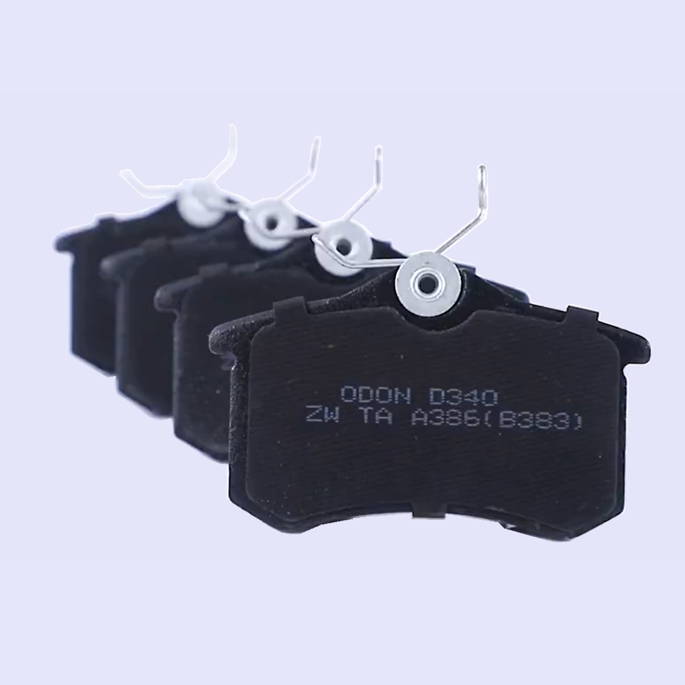 1H0 698 451 A D340 hot selling metal brake pad manufacturer for vw audi jetta pads brake