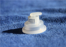 IV Solution plastic cap closure