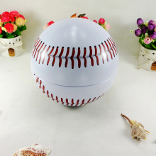 custom DIA195 round christmas big ball tin box