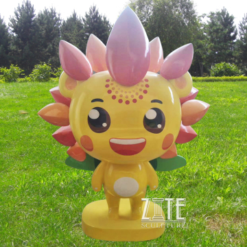 Wholesale custom resin fiberglass cartoon character sculpture