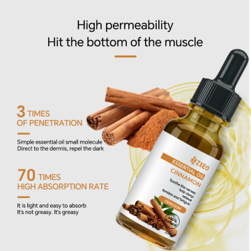 High Quality Cosmetic Grade Cinnamon Extract Oil Cinnamon Oil for Body Aromatherapy Diffuser Oil