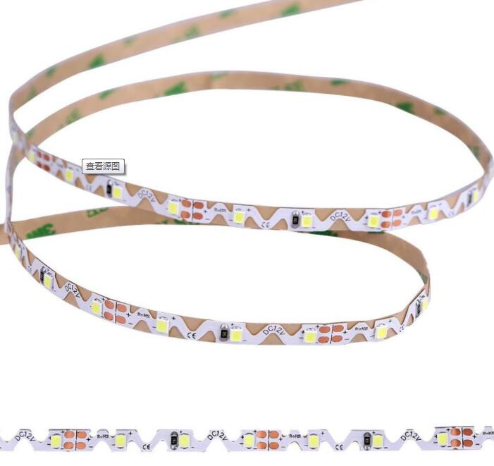 Bendable zigzag led strip SMD2835