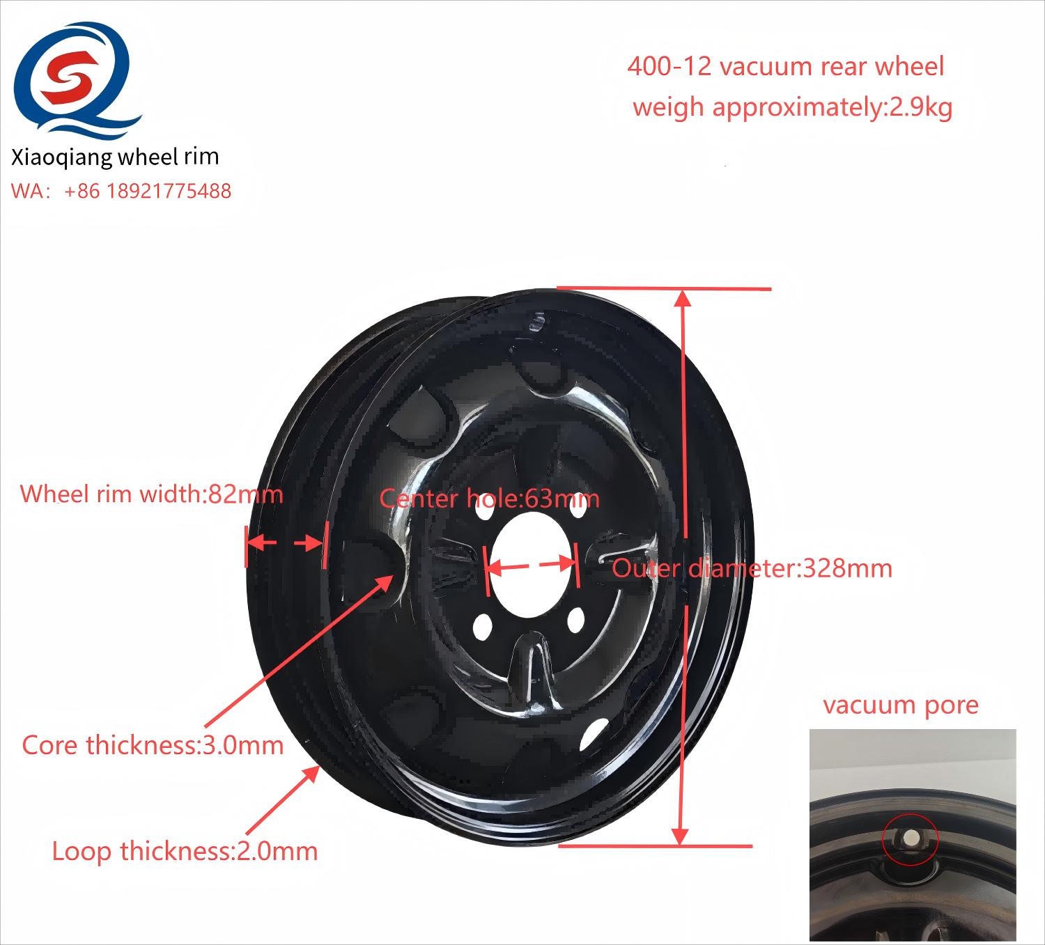 400-12 Zhenkong trasero 400-12 zhenkong rear