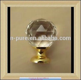 Crystal glass Knobs for Furniture Drawer Pull Handles