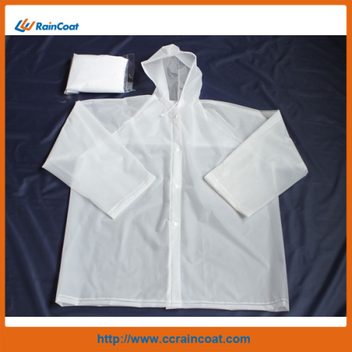 white eva adult raincoat
