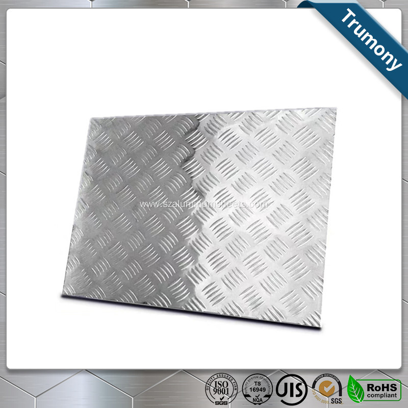 Ultrathin Aluminum Checkered Sheet for Truck Body