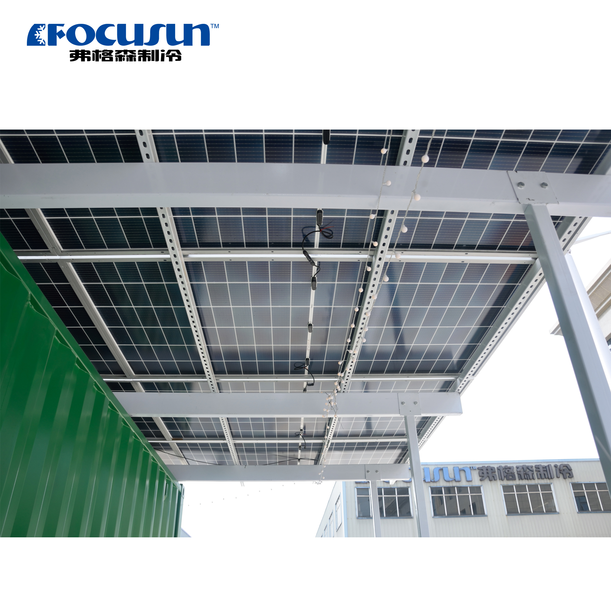40 Feet Containerized Solar Powered Cold Room For Vegetables And Meat ...