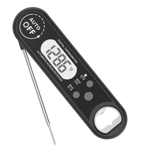 Ultrasnelle afleesbare automatische rotatiedisplay Digitale vleesthermometer