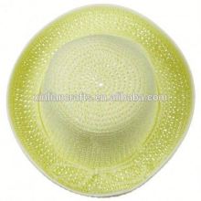 Free sample summer raffia braid boater hat