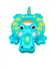 crocodile shape safety inflatable children swimming ring