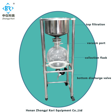 Filtro de nuez de acero de laboratorio Stainle 30L