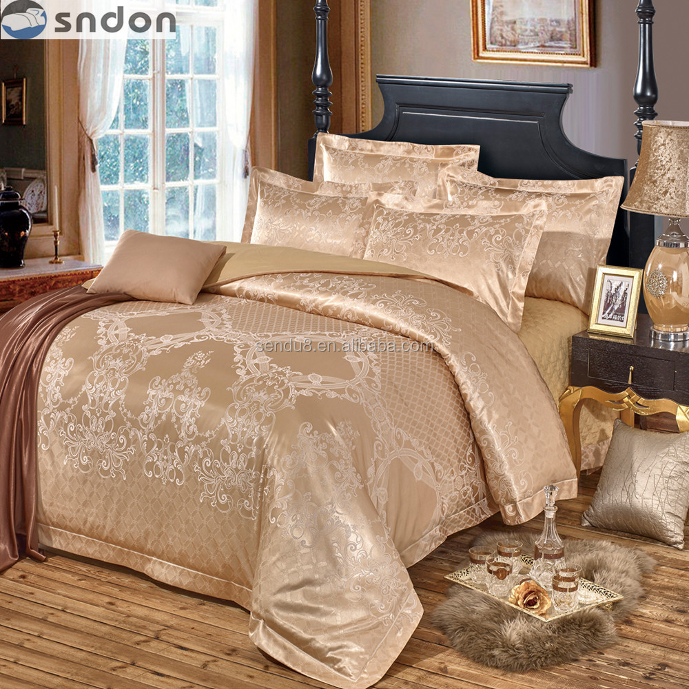 Customized Embroidered Bed Sheets Cooling 300T Bamboo Sheets Bedding Sets For Home