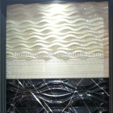 Beige marble engrave wall tile,wall slab