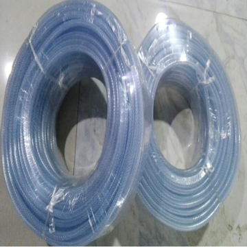 transparent fiber braided pvc hose