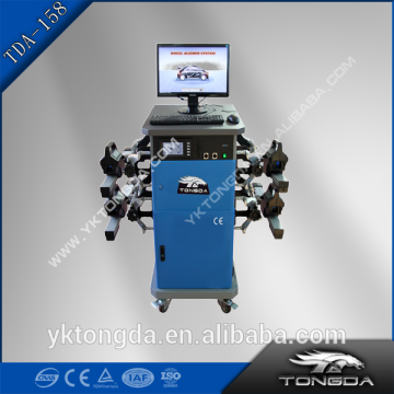 Wheel alignment, car wheel alignment, 4-wheel alignment with CE,Tongda TDA-158 wheel alignment machine price