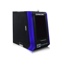 Professional Enclosed Fiber Laser Engraving and Cutting Machine for Jewelry with Motorized Z Axis by JPT MOPA & Raycus