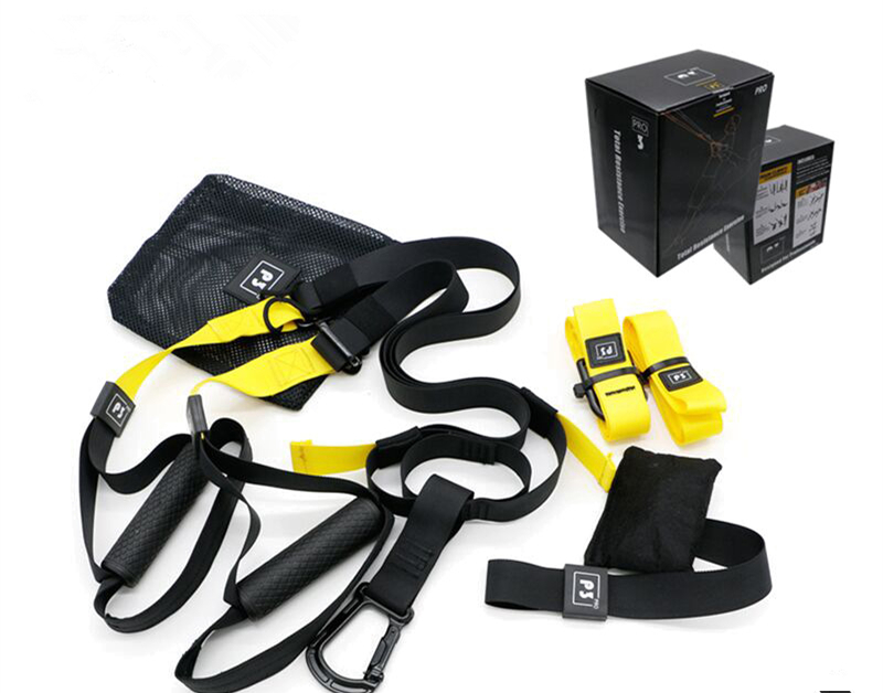 Adjustable fitness suspension trainer system