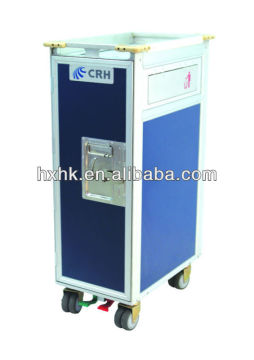 CRH train garbage trolley/rail trolley for garbage