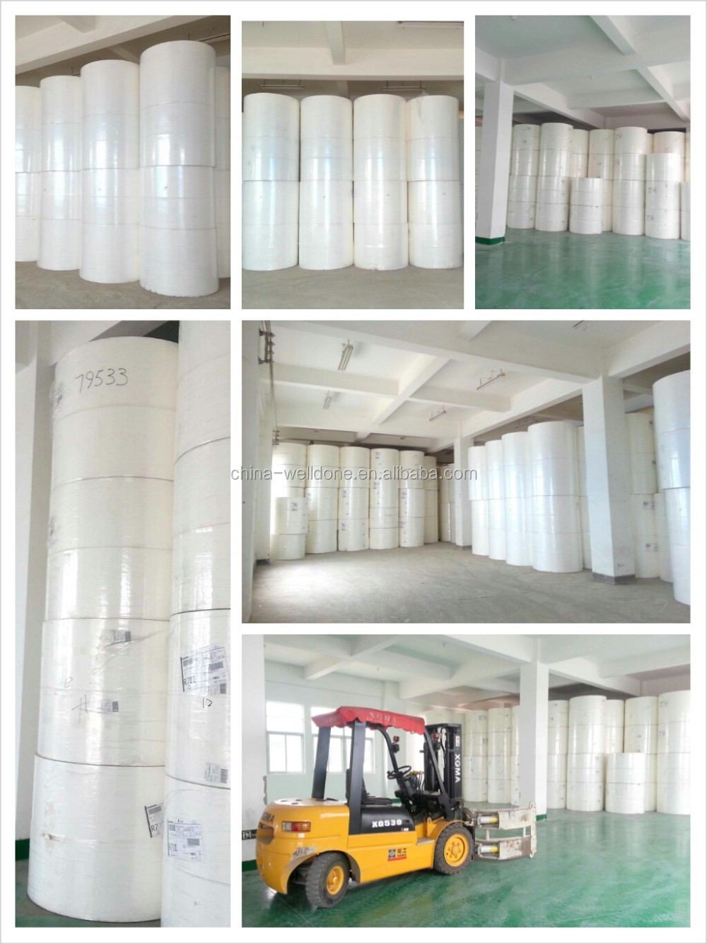 Bleached and Treated Roll Wood Pulp for Sanitary Napkin Raw Materials