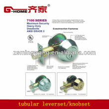 Turkey handle lock,tubular locks