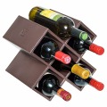Free Standing Wine Holder 6 Bottles Wine Rack