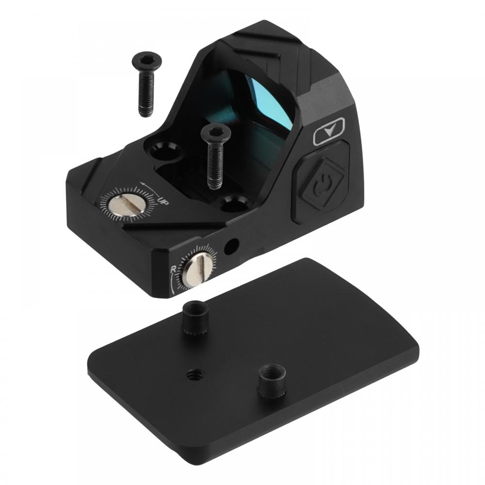 Glock Mount Red Dot Scope 1X22 Shake-awake 1000G's