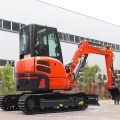 3,5 ton mini excavator dengan ember