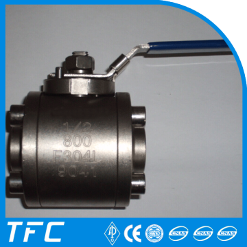 3 piezas rosca gas valvula de bola