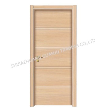 Flush modern single wood door design