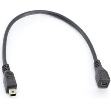 MINI USB Female to Male Extension Cable