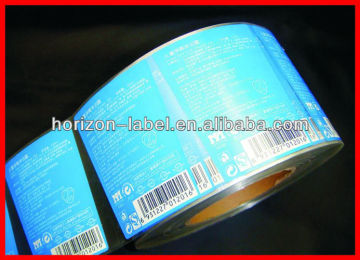 washable adhesive labels