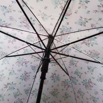 21Inch Half Fiber Three Fold Hand Open Umbrella
