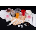 Tasses transparentes jetables en plastique de 7 oz Settings