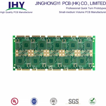 6 Layer Fr4 Based Gold Fingers PCB With ENIG
