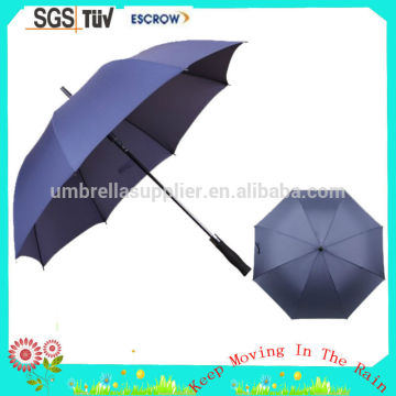 navy blue color clear square golf umbrella