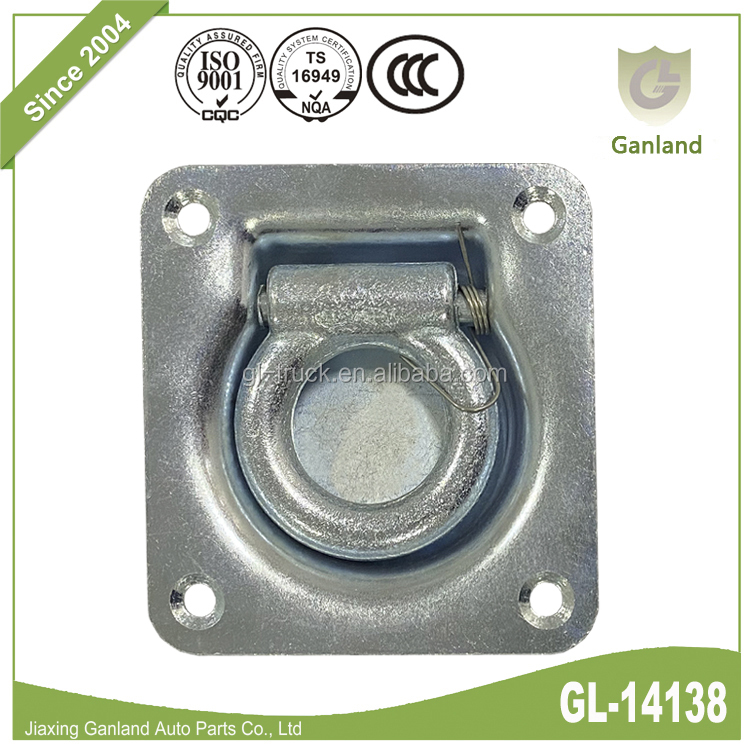GL-14138 Recessed Lashing Tie Down D Ring For Truck Boat  Deck