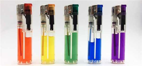 8.5cm disposable color gas electronic lighter