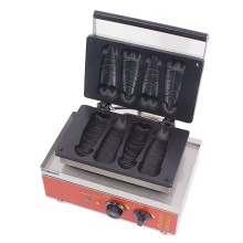 Stainless Steel Bubble Egg Waffle Makers and Other Snack Machines