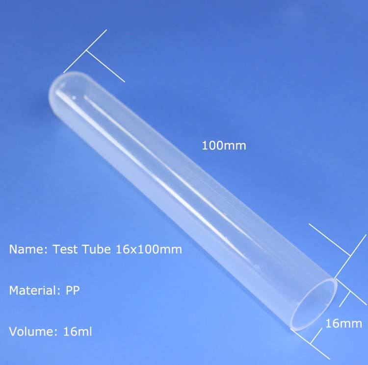 manufacture wholesale laboratory 16x100mm ps test tube