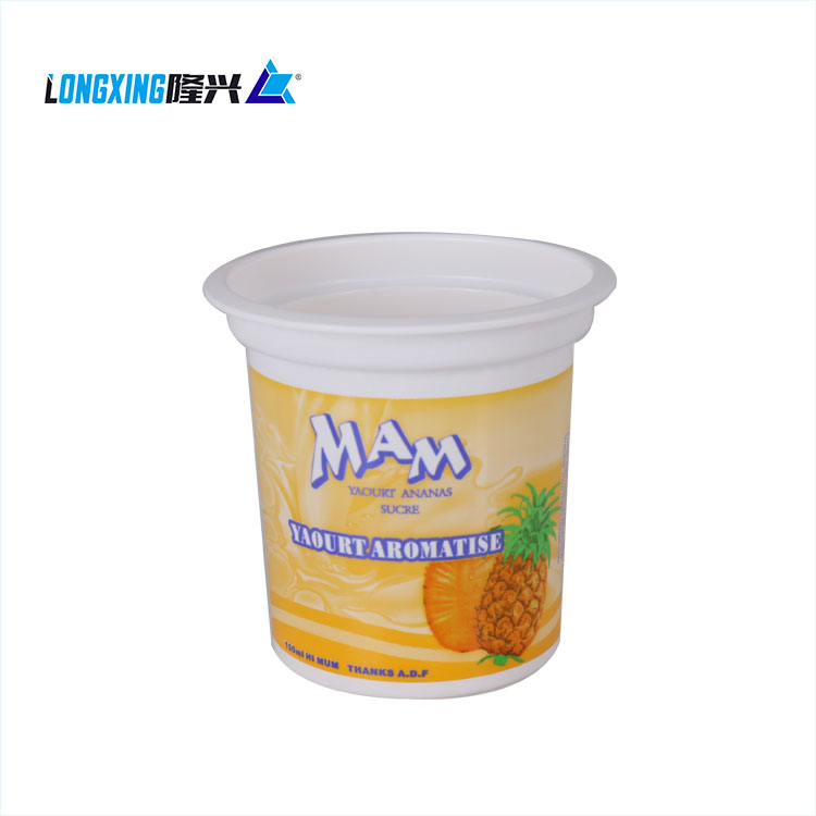 custom pp plastic frozen yogurt packaging