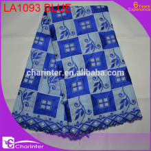 african lace fabrics heavy african voile lace swiss cotton voile lace big lace fabrics swiss laces LA1093 blue