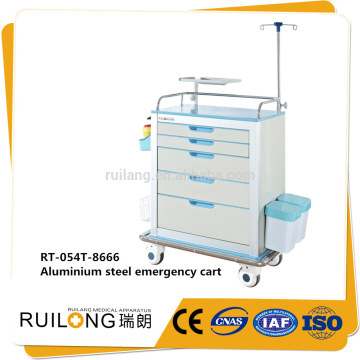 medical emergency carts locking used in hospital and clinic