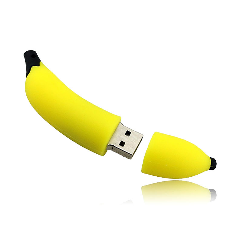 FRUTE BANANA LINDO REGALO PVC USB DRIVE FLASH