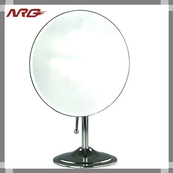 Table Standing Unframed Silver Mirrors Magnifying
