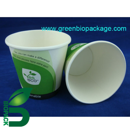 Disposable PLA paper cup with pla coating-10oz