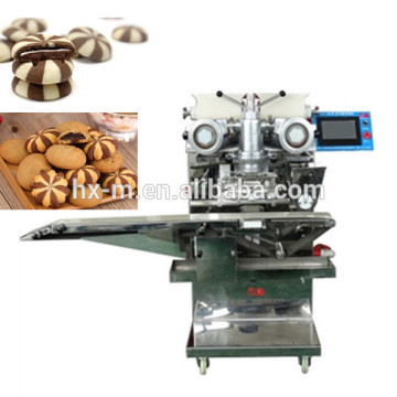 Double Color Filled Petal Striped Cookie Machine