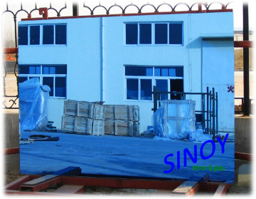 2-6mm blue mirror glass/colored mirror glass/silver float mirror with two layers of paint