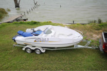 SANJ Boat wave boat jet ski waveboat boat with jet ski sjfz16