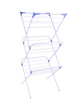 Folding Clothes Drying Rack, White